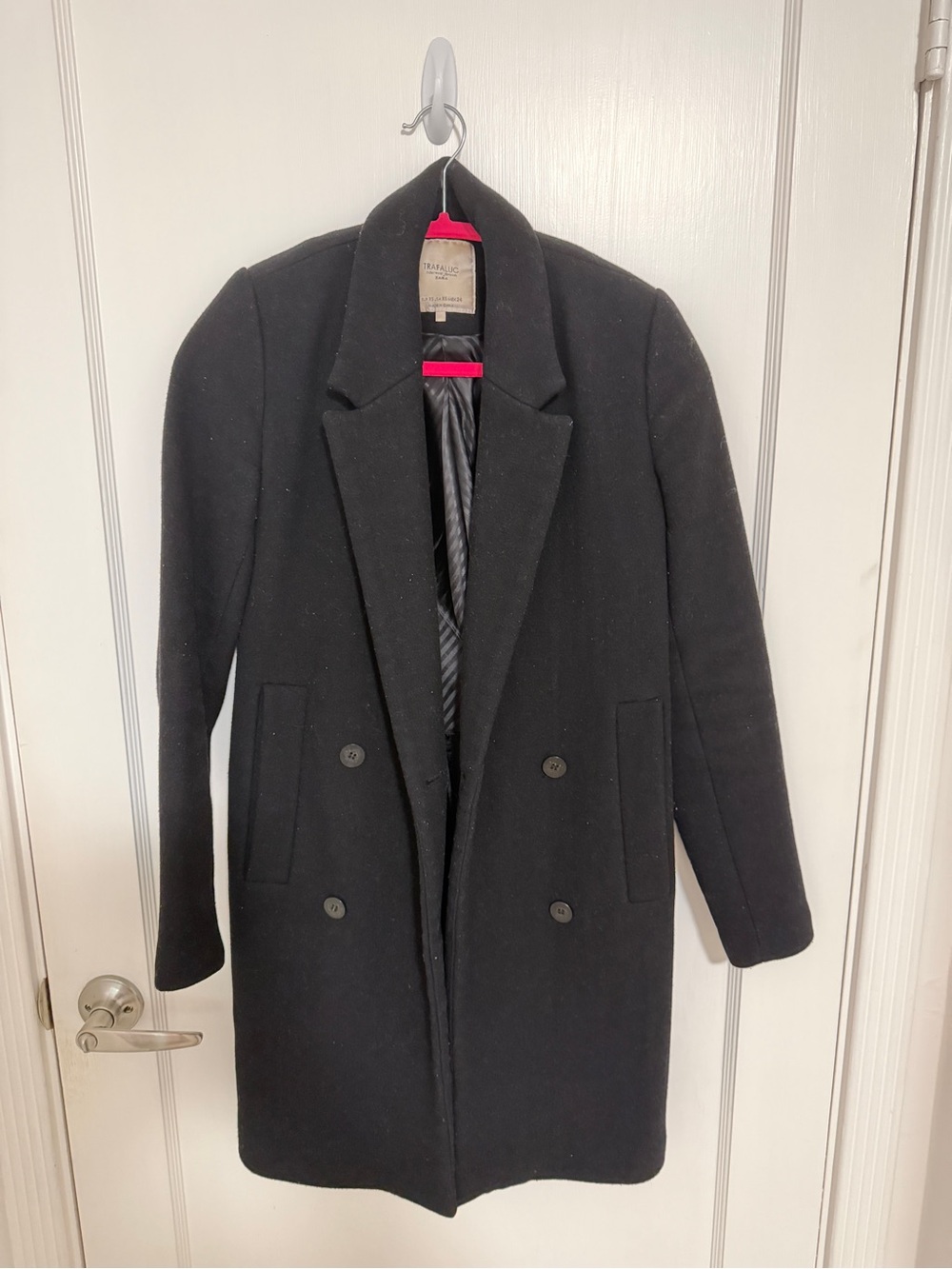 Zara Double-Breasted Overcoat